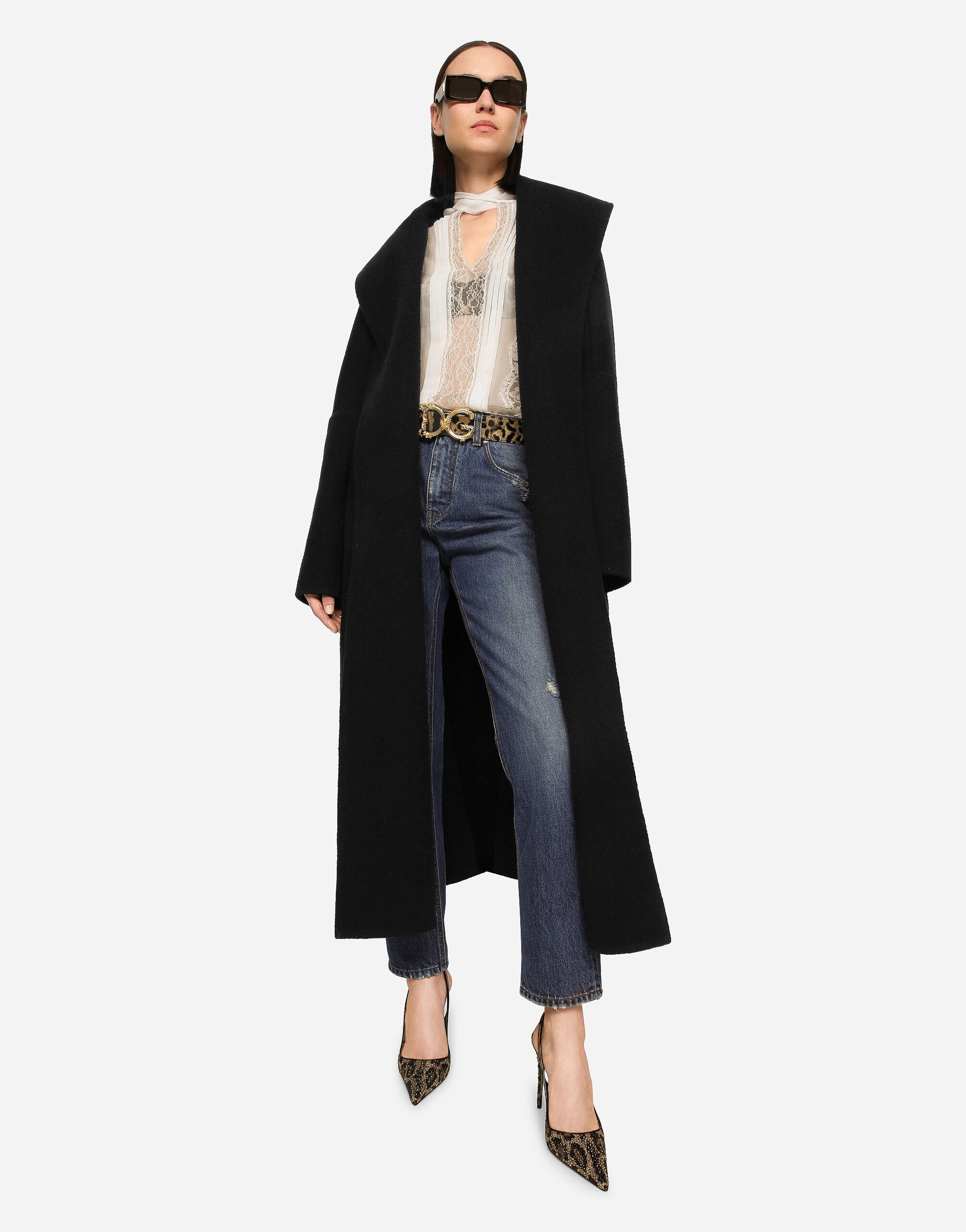Boyfriend jeans in medium blue denim - 2