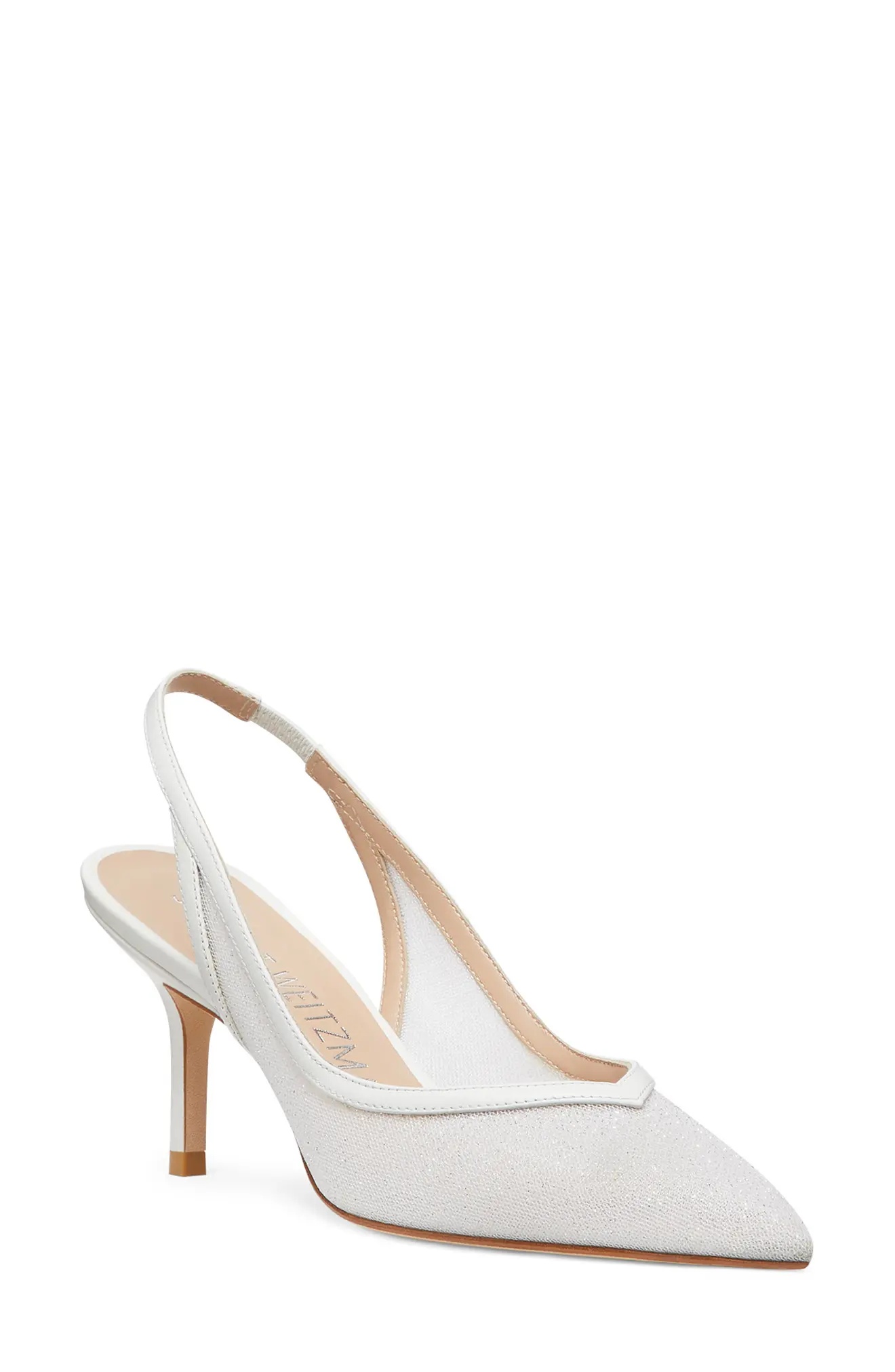 Eva 75 Pointed Toe Slingback Pump - 1