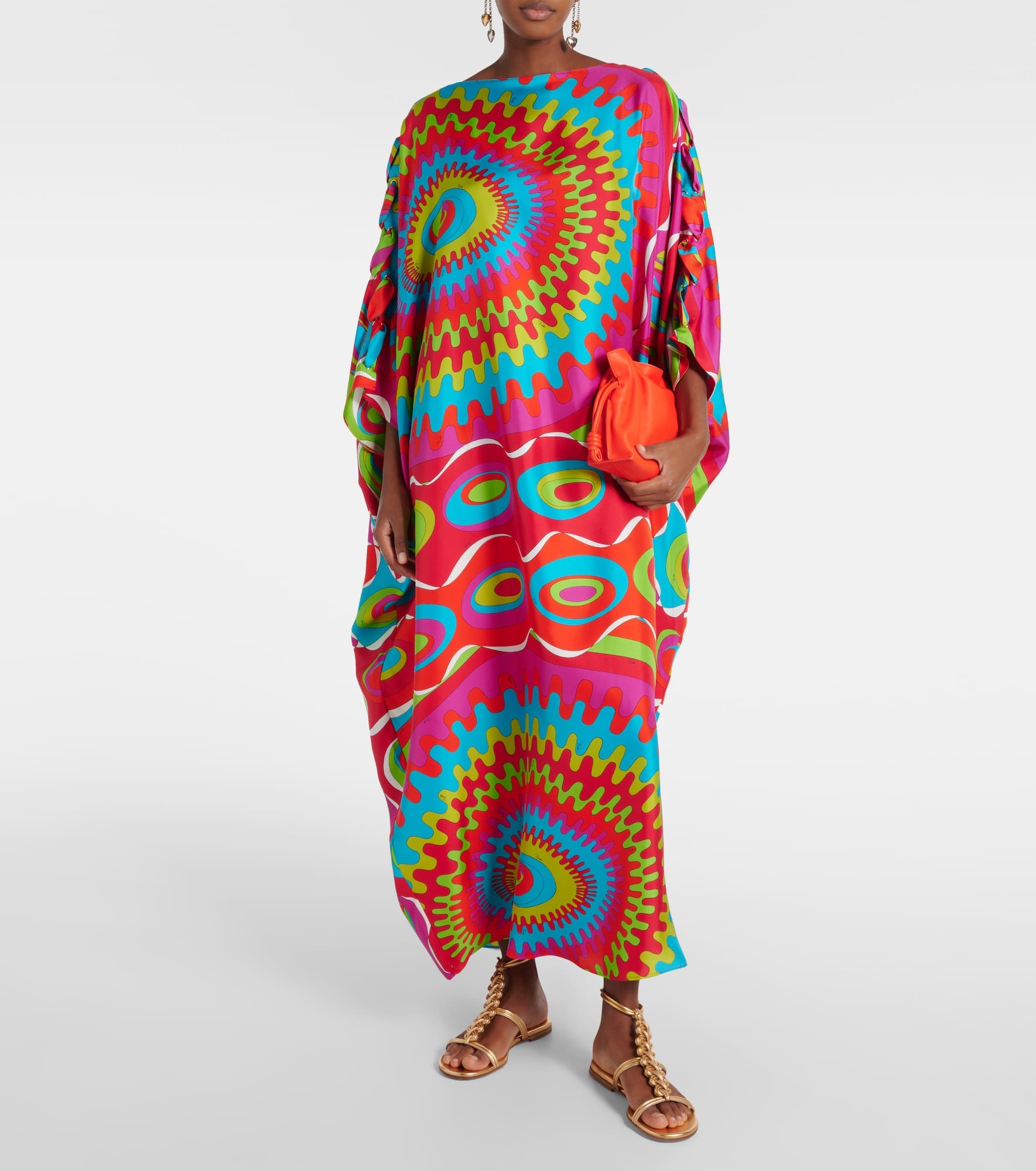 Bersaglio silk kaftan - 2