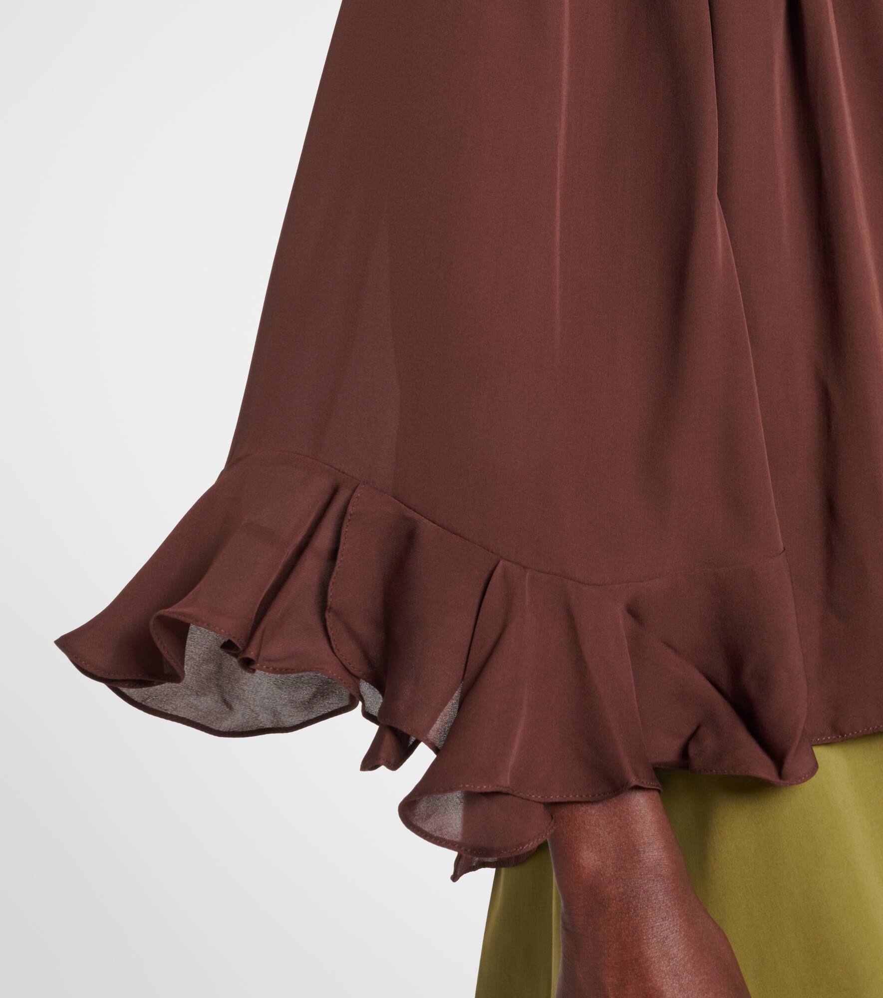 Silk georgette blouse - 5