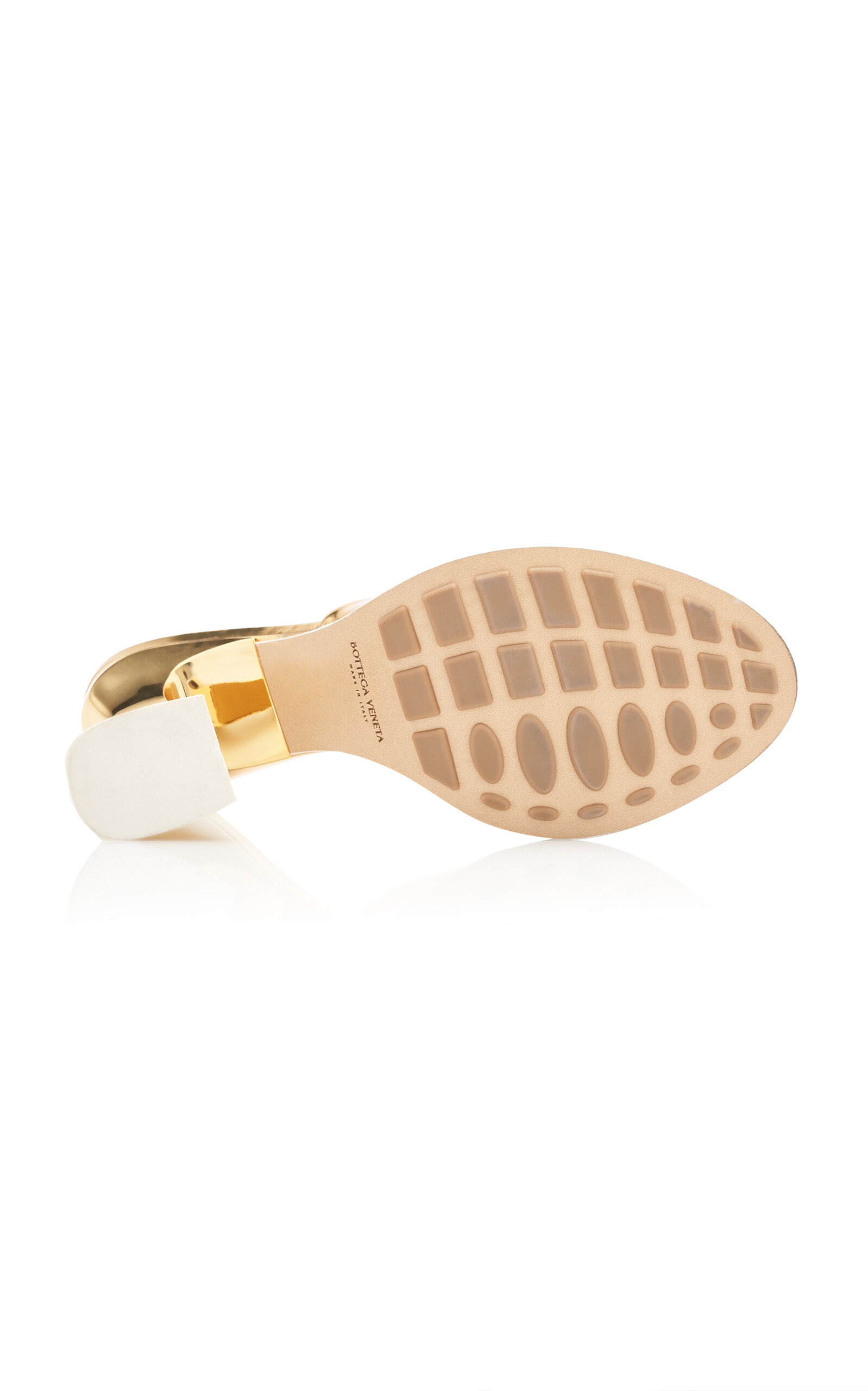 Cha-Cha Metallic Leather Sandals gold - 6