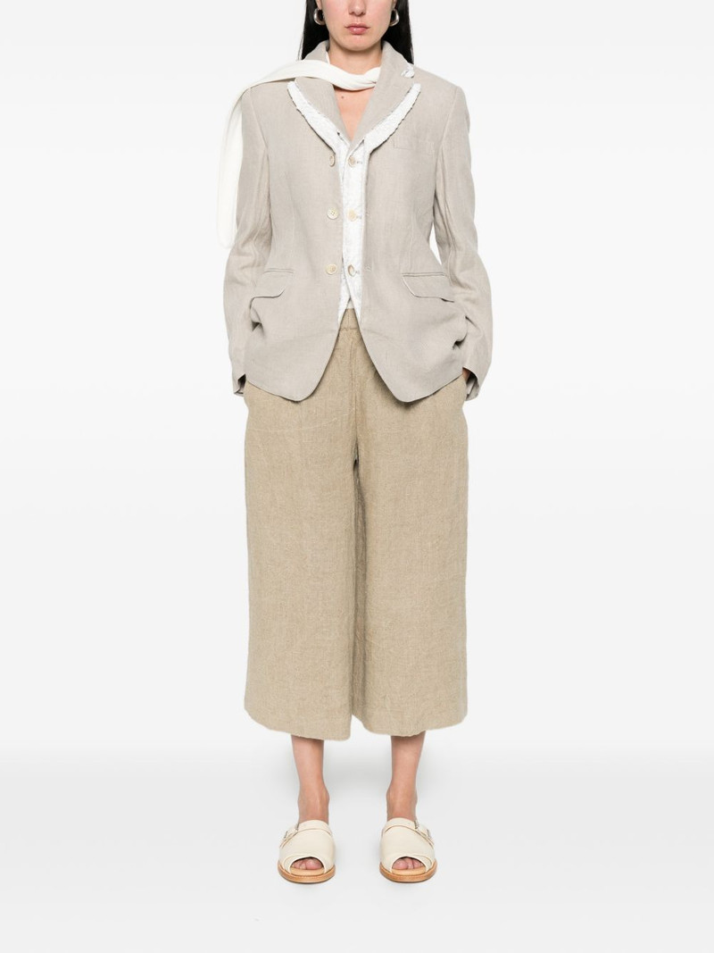 Comme Des Garçons elasticated-waist cropped trousers outlook
