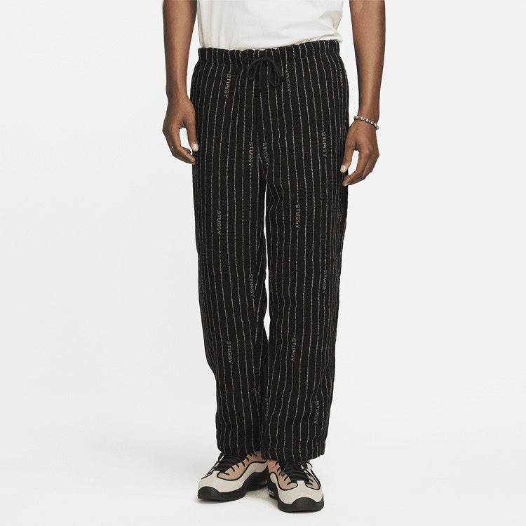 Nike x Stussy SS23 Stripe Wool Pant 'Antique Black' DR4021-010 - 4