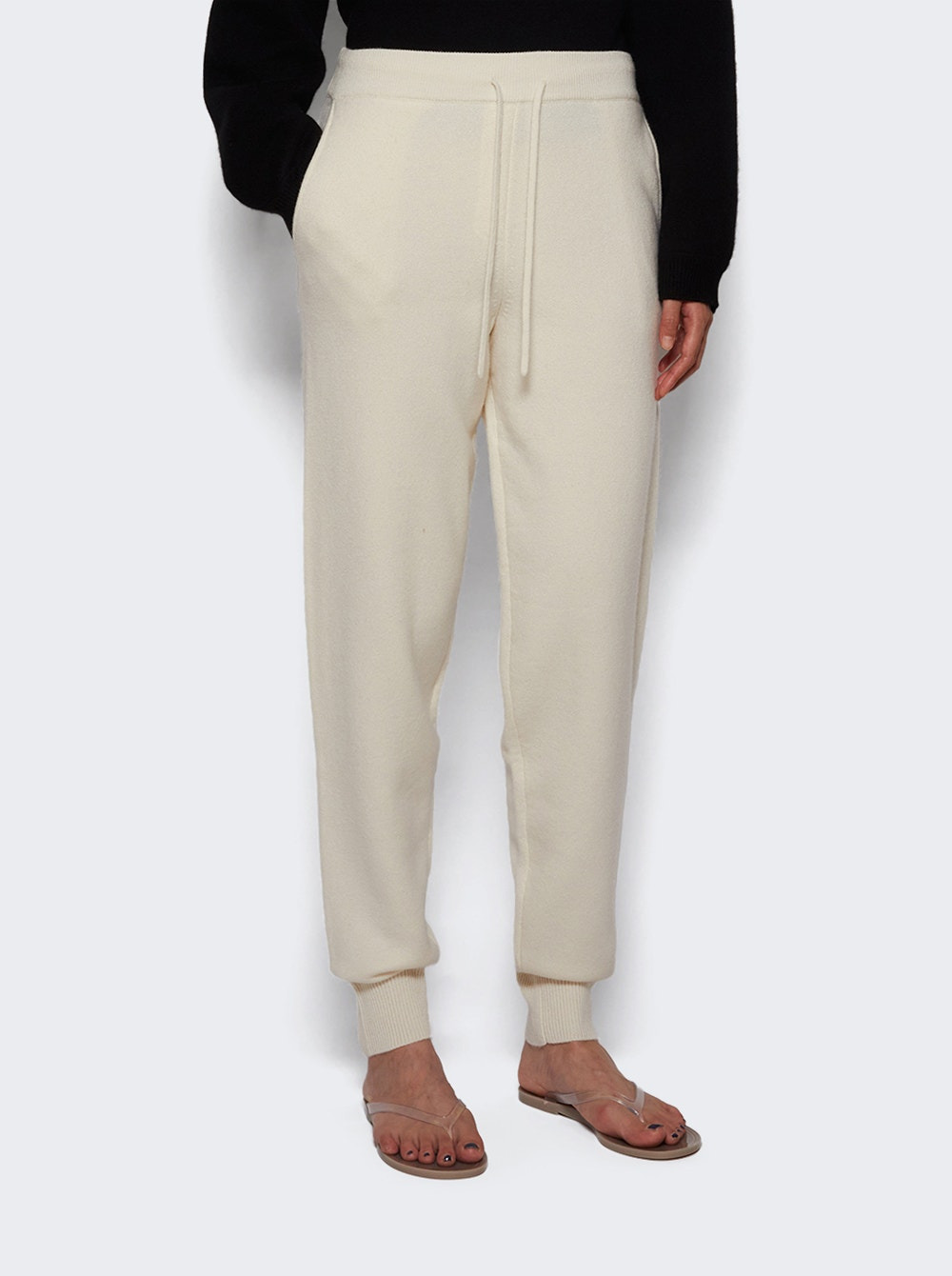 Hespero Tracksuit Pants Ivory - 2