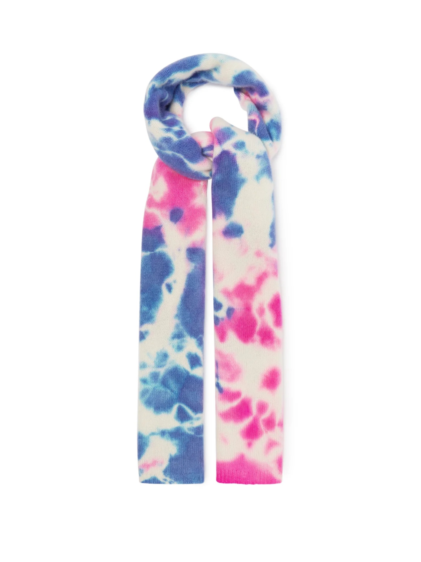 Tie-dye cashmere scarf - 1