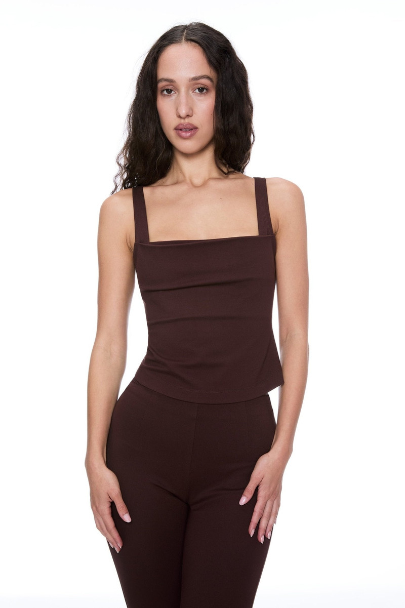 LUNA TOP - CHOCOLATE - 1