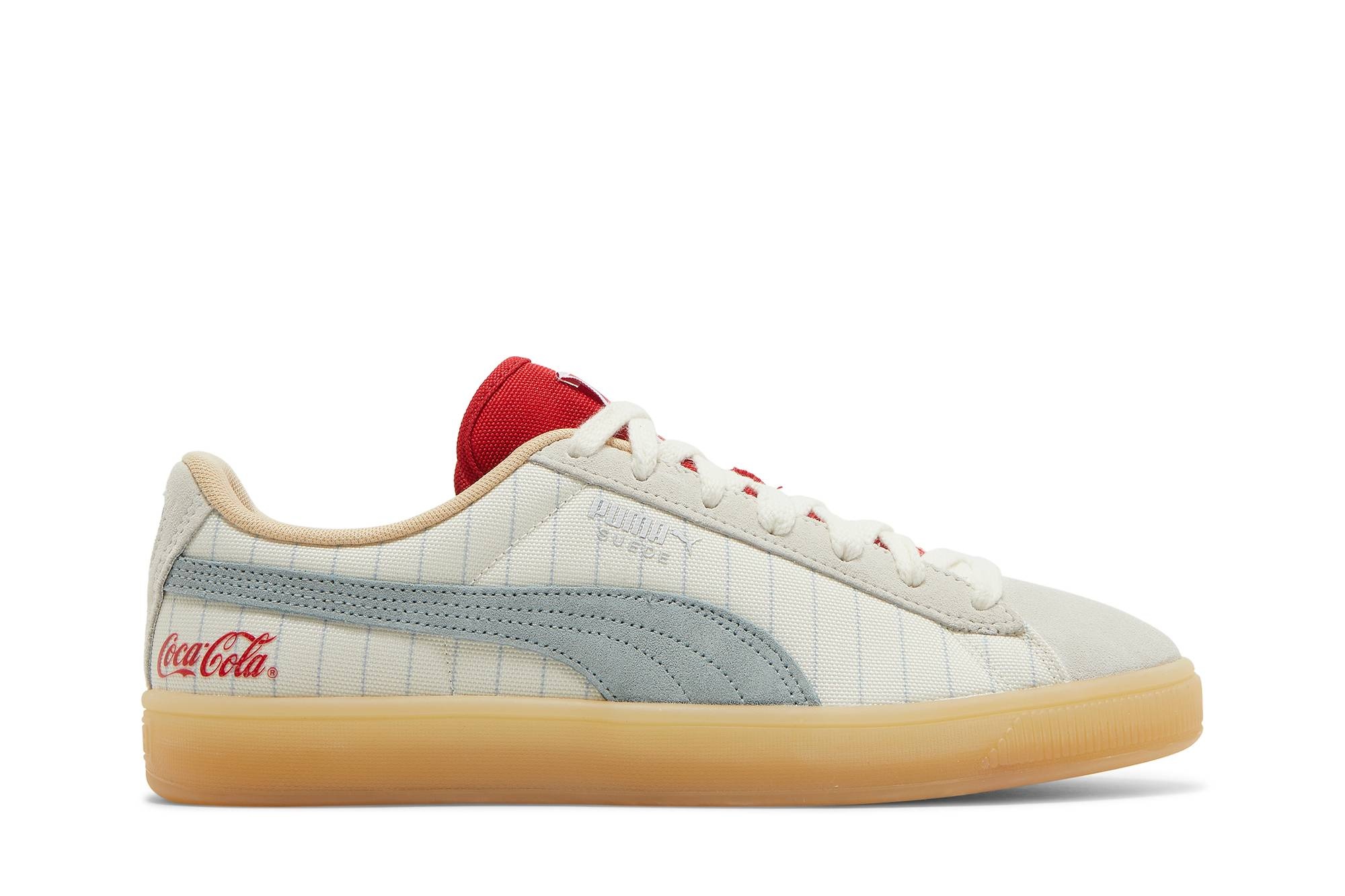 Coca-Cola x Suede 'Slate Pinstripes' - 1