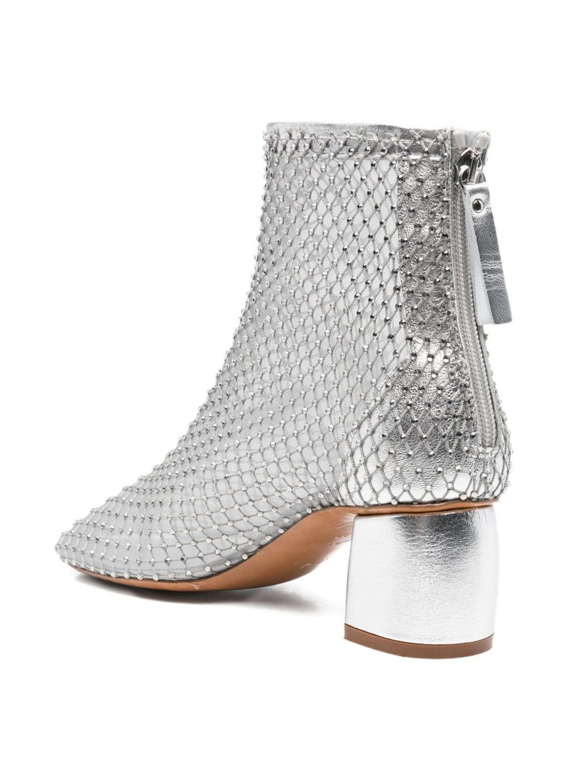 60mm embellished mesh boots 3