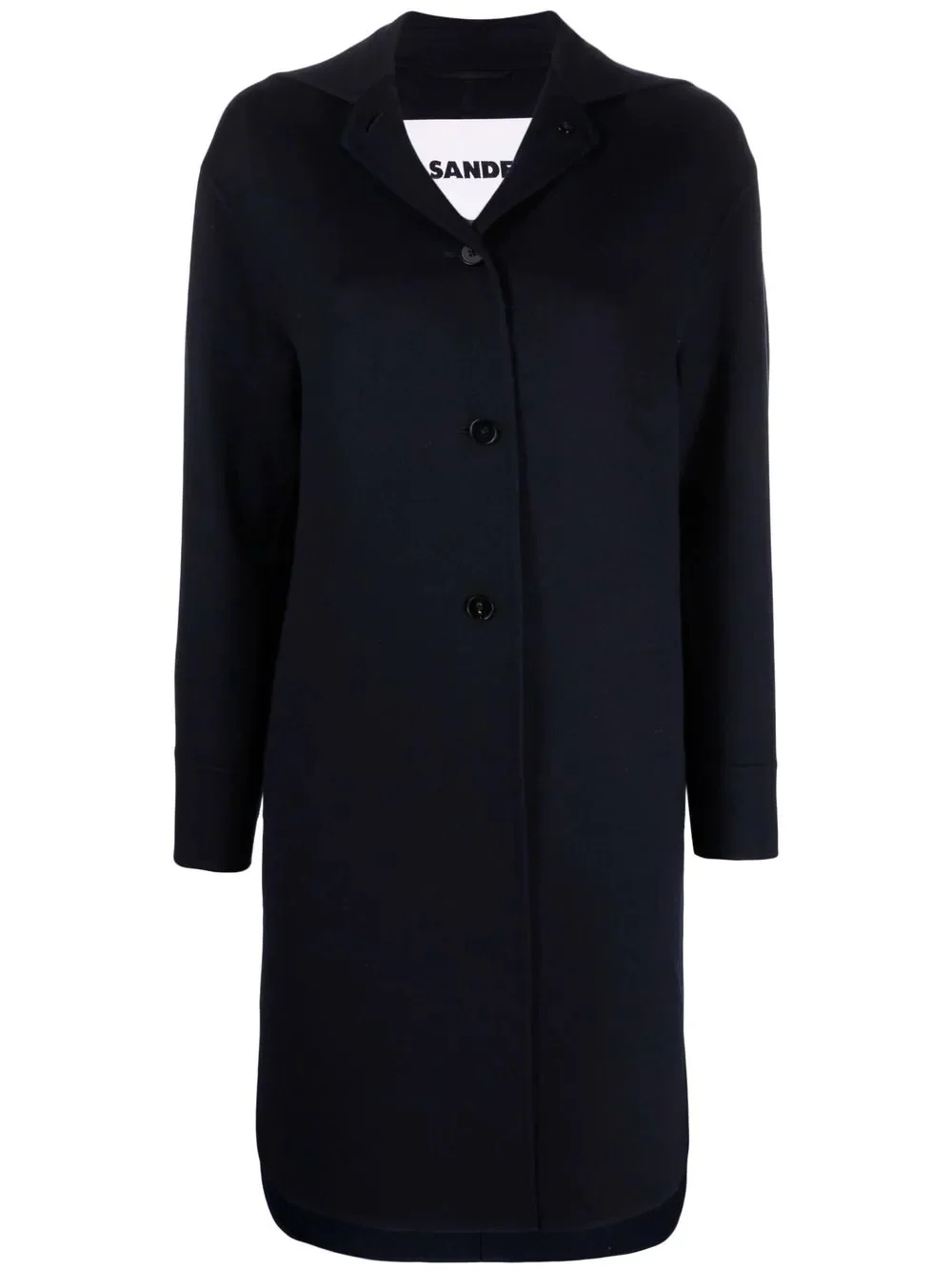 button-front coat - 1