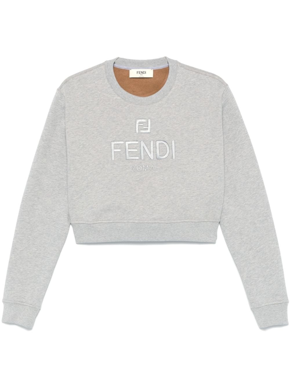 Logo cotton sweatshirt - 1