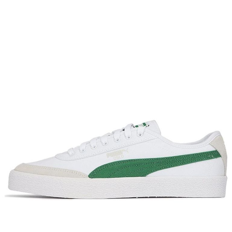 PUMA 오슬로 Vulc CVS 신발 백색/녹색 374978-03 - 1