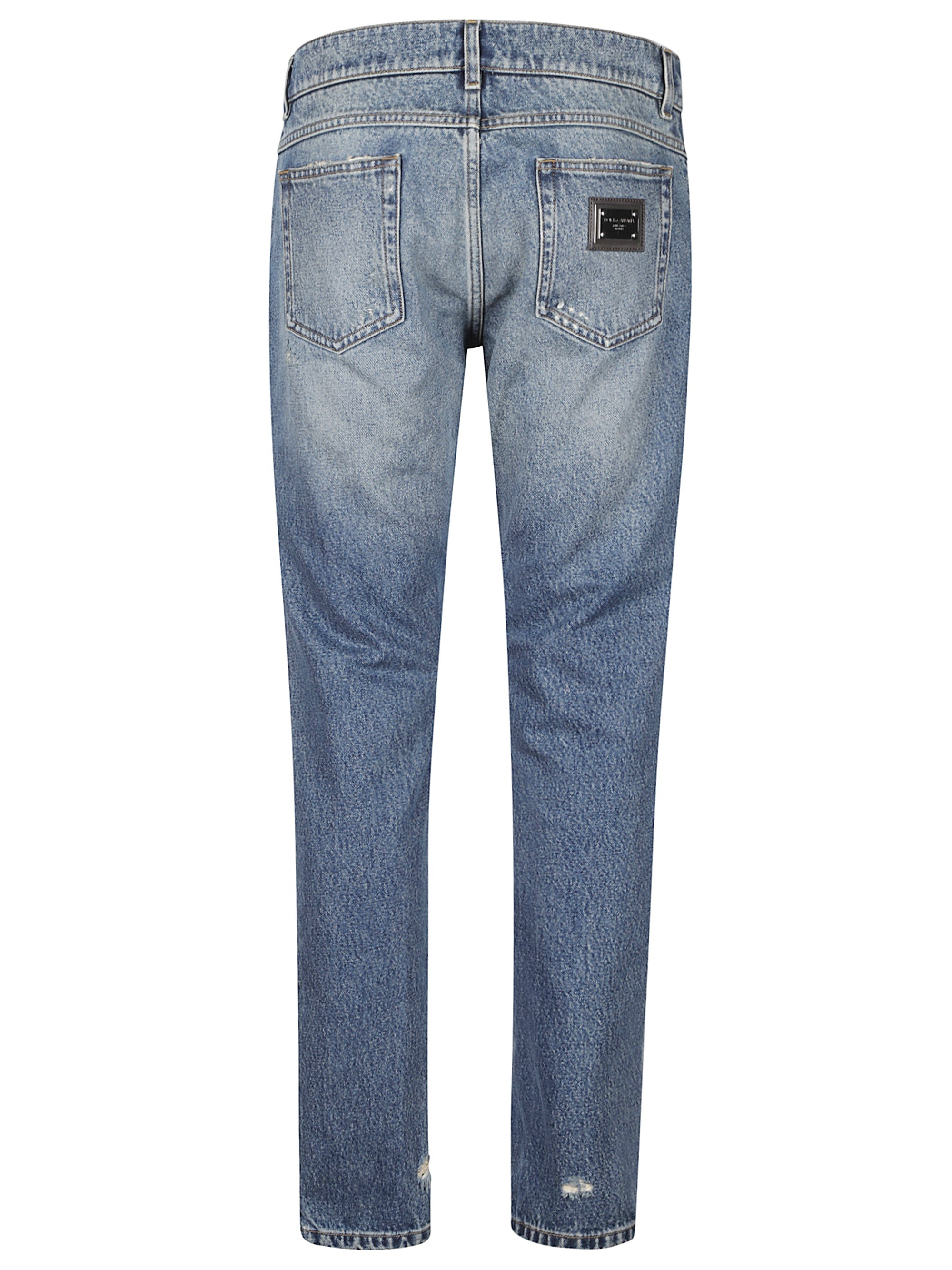 Dolce & Gabbana Men Jeans With A Worn Effect - 2