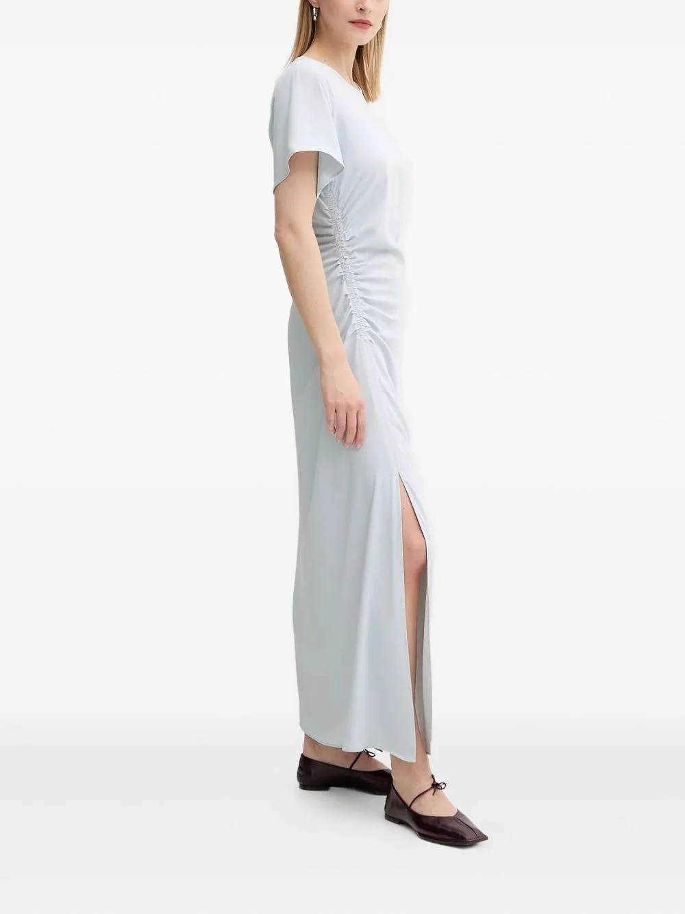 side-split maxi dress - 1
