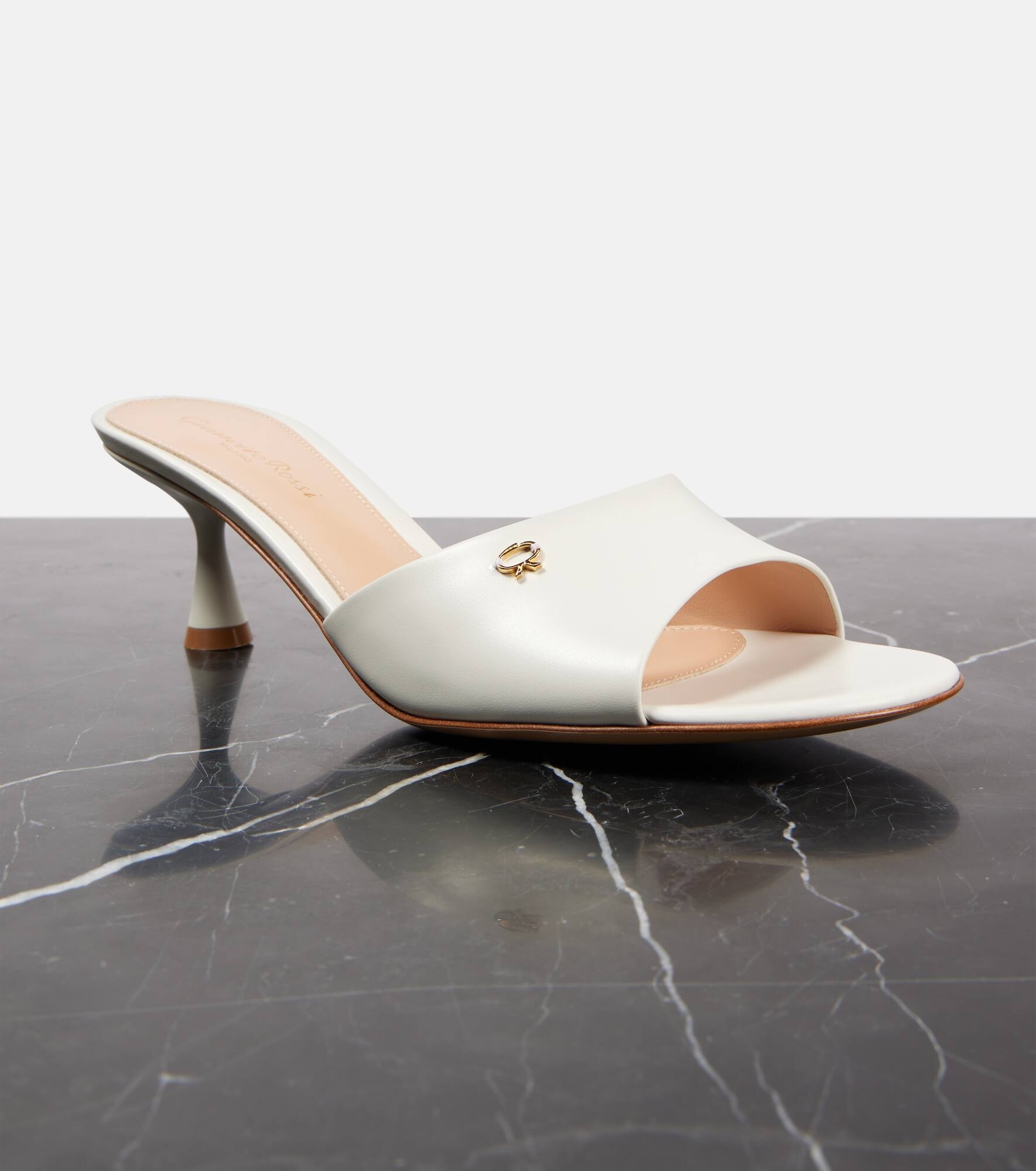 55 leather mules - 5