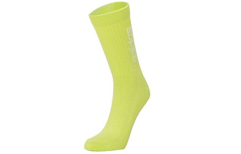 adidas adidas neo Hc Vt Crew 3pp Solid Color Alphabet Sports Socks Couple Style 3 Pairs White / Black / Gre outlook
