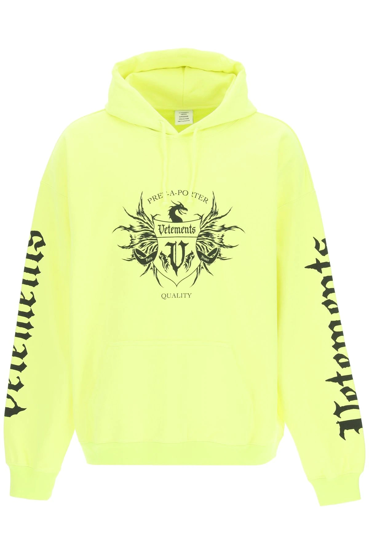 BLACK LABEL PRINT HOODIE - 1