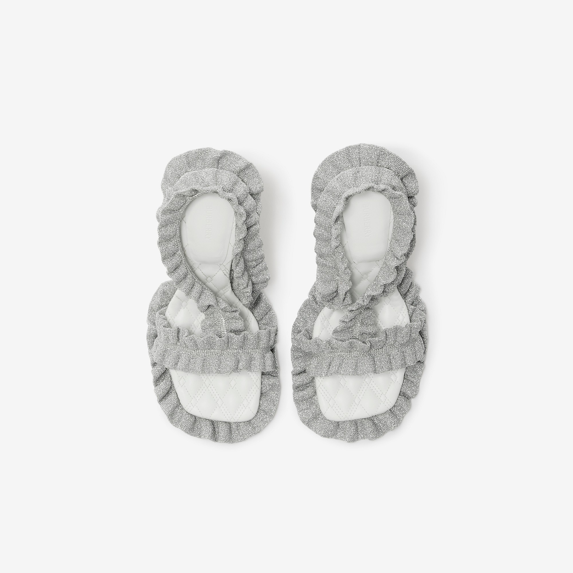 Metallic Ruff Sandals - 5