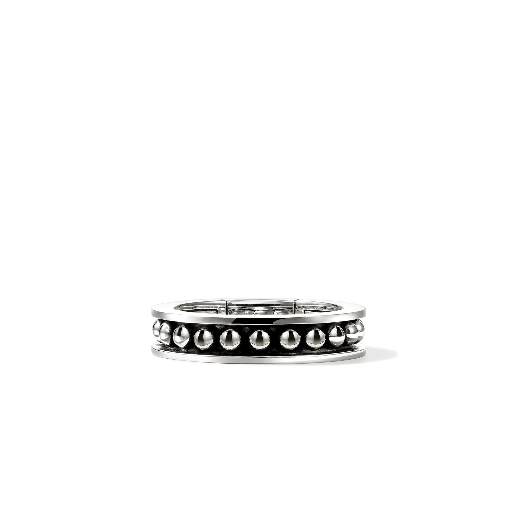 Nailhead Ring, Sterling Silver, 5.5MM - 1