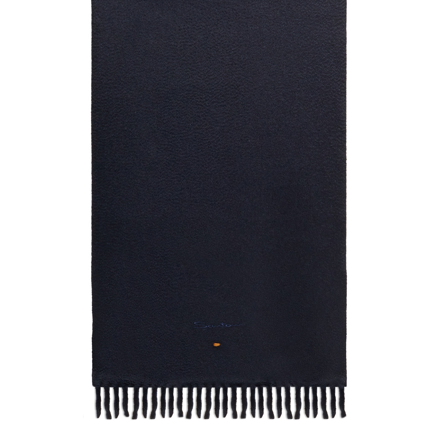 Blue cashmere scarf - 2