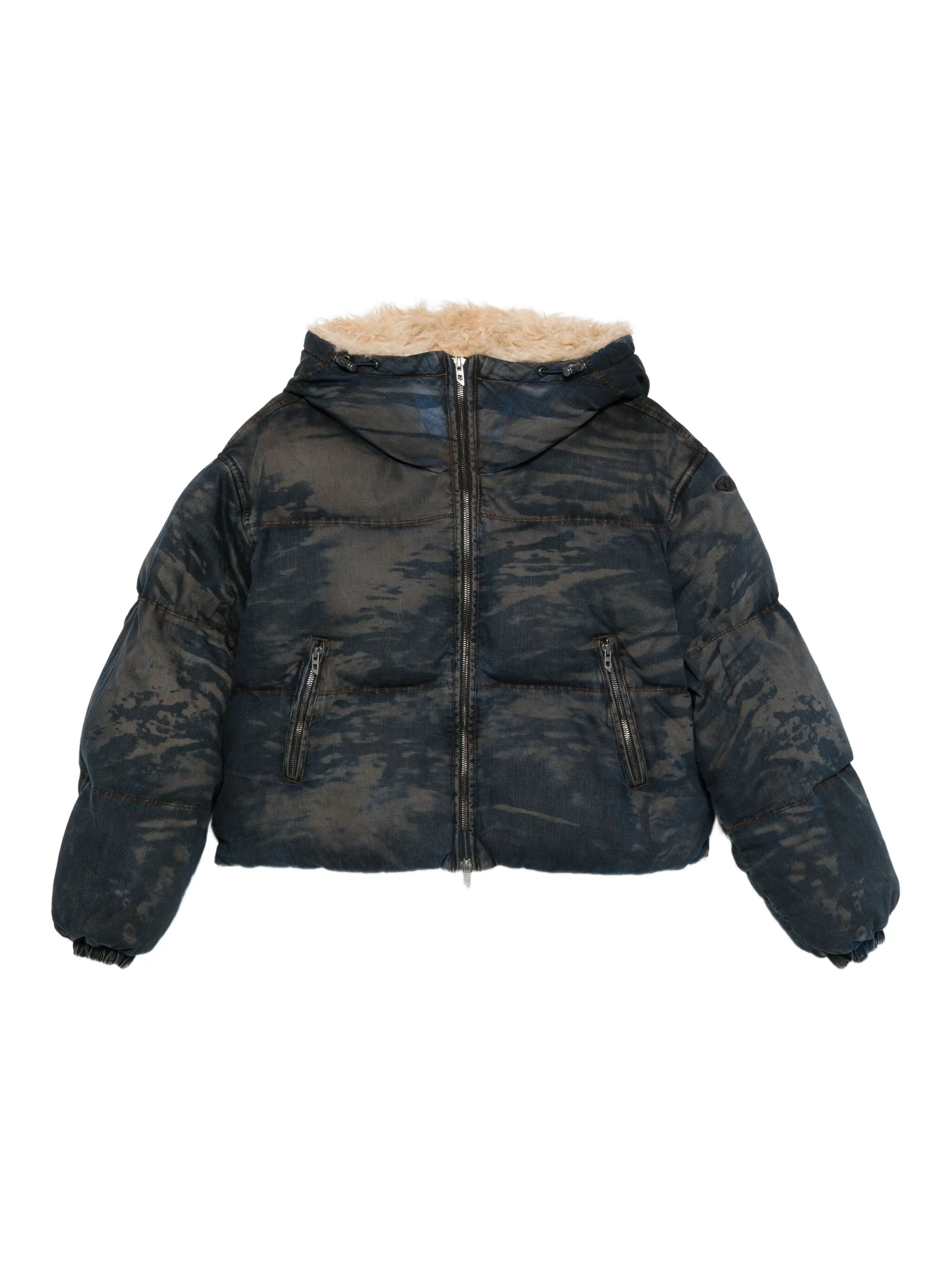 Diesel Camouflage-pattern Padded Jacket - 1