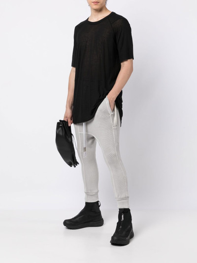 Boris Bidjan Saberi raglan short-sleeved T-shirt outlook