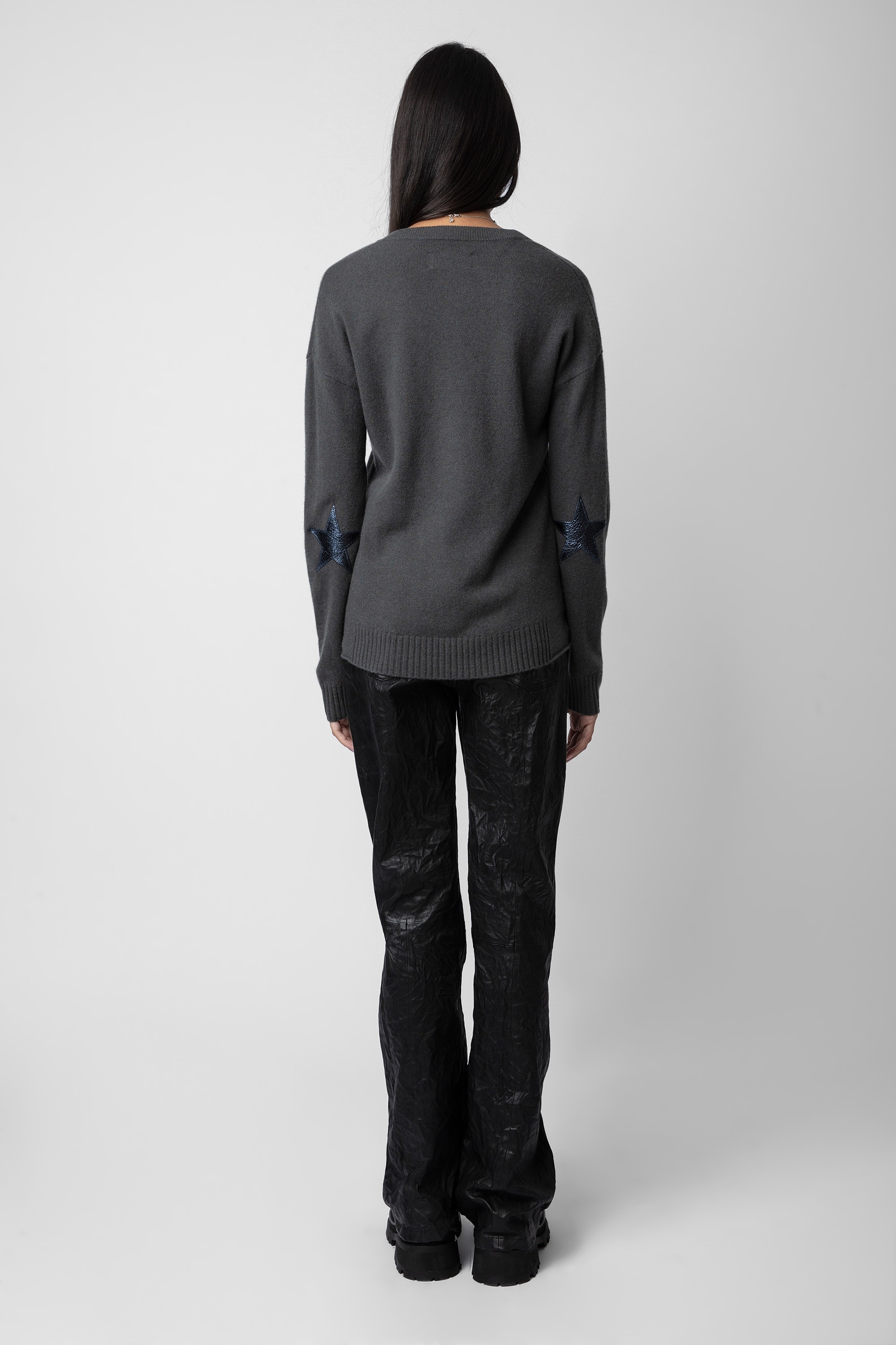 Vivi Patch Cashmere Sweater - 4