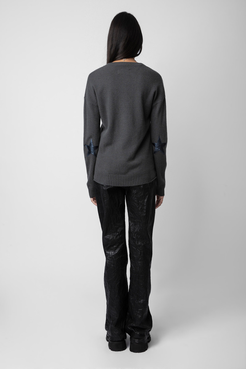 Vivi Patch Cashmere Sweater 4
