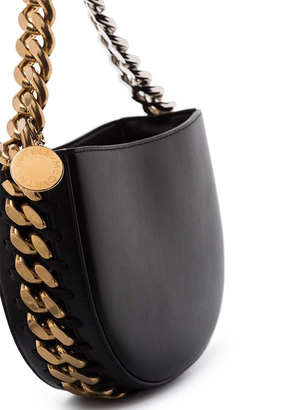 Frayme faux-leather shoulder bag - 5