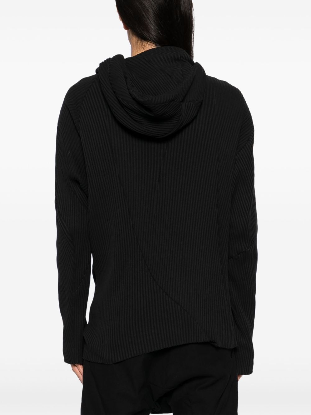 cotton zip-up hoodie - 4