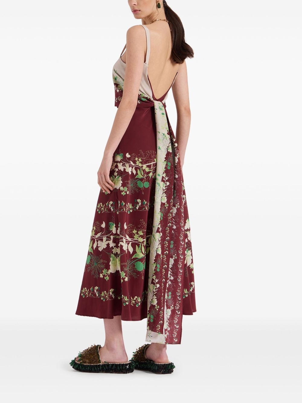 slip-around midi dress - 3