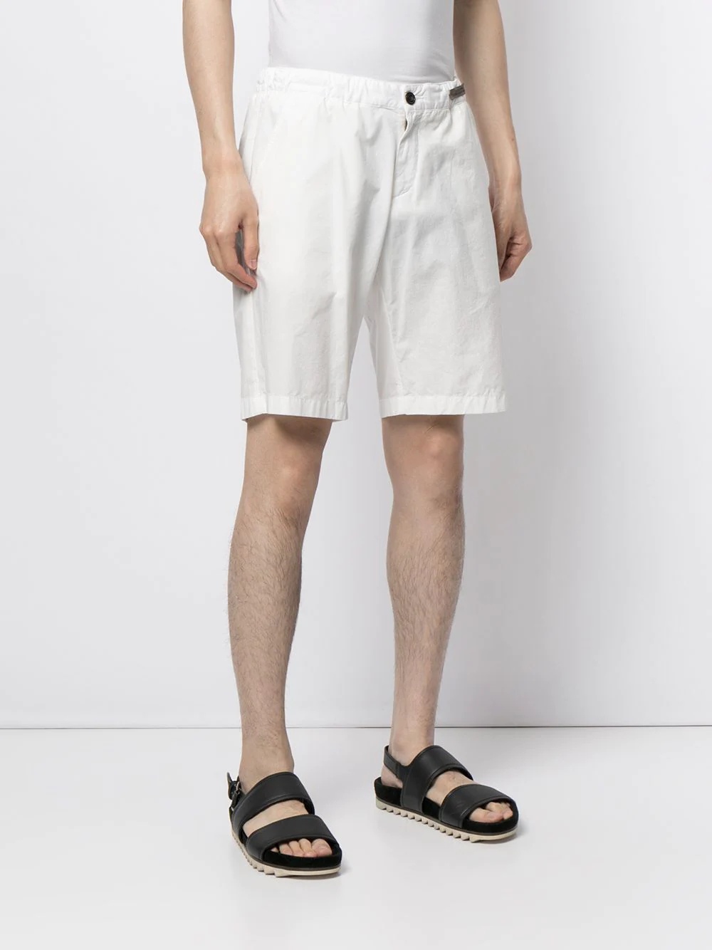 knee-length chino shorts - 3