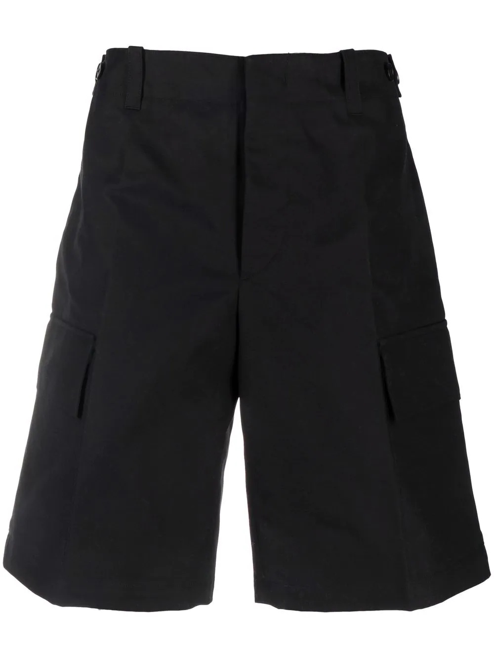 tailored knee-length shorts - 1