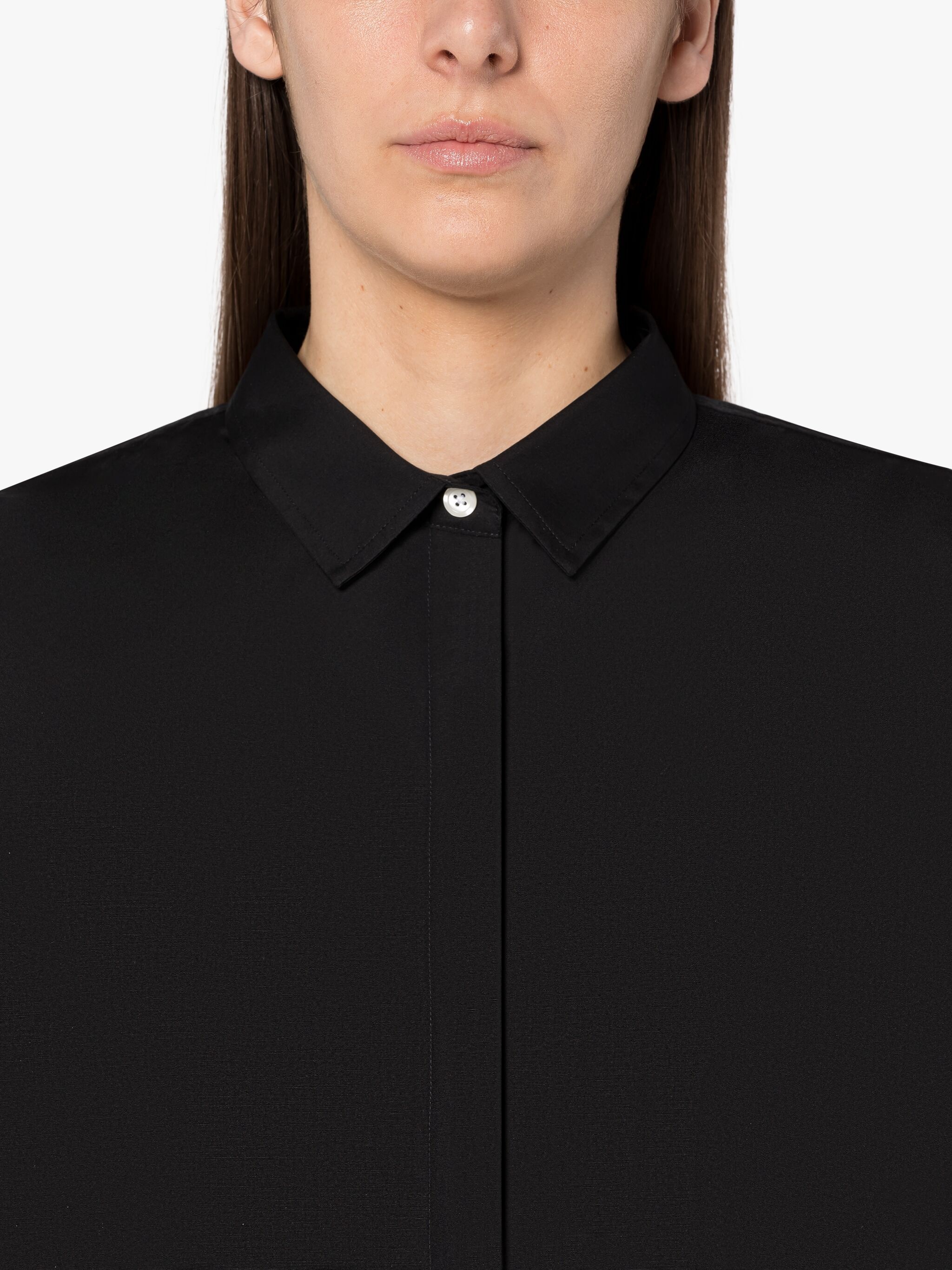 BLUEBELLS BLACK COTTON SHIRT - 5