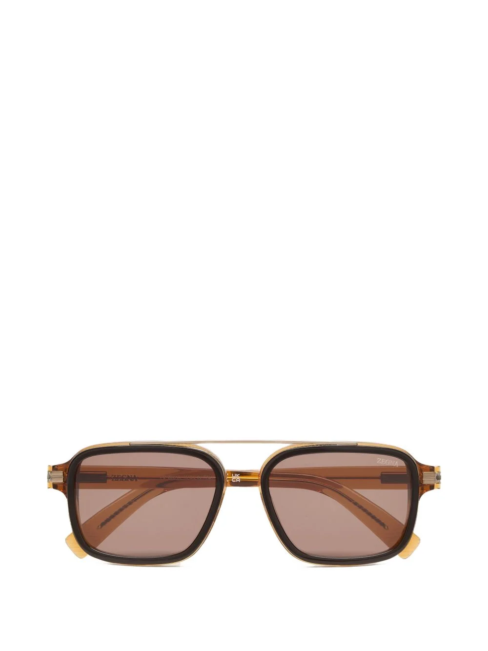 square-frame sunglasses - 1
