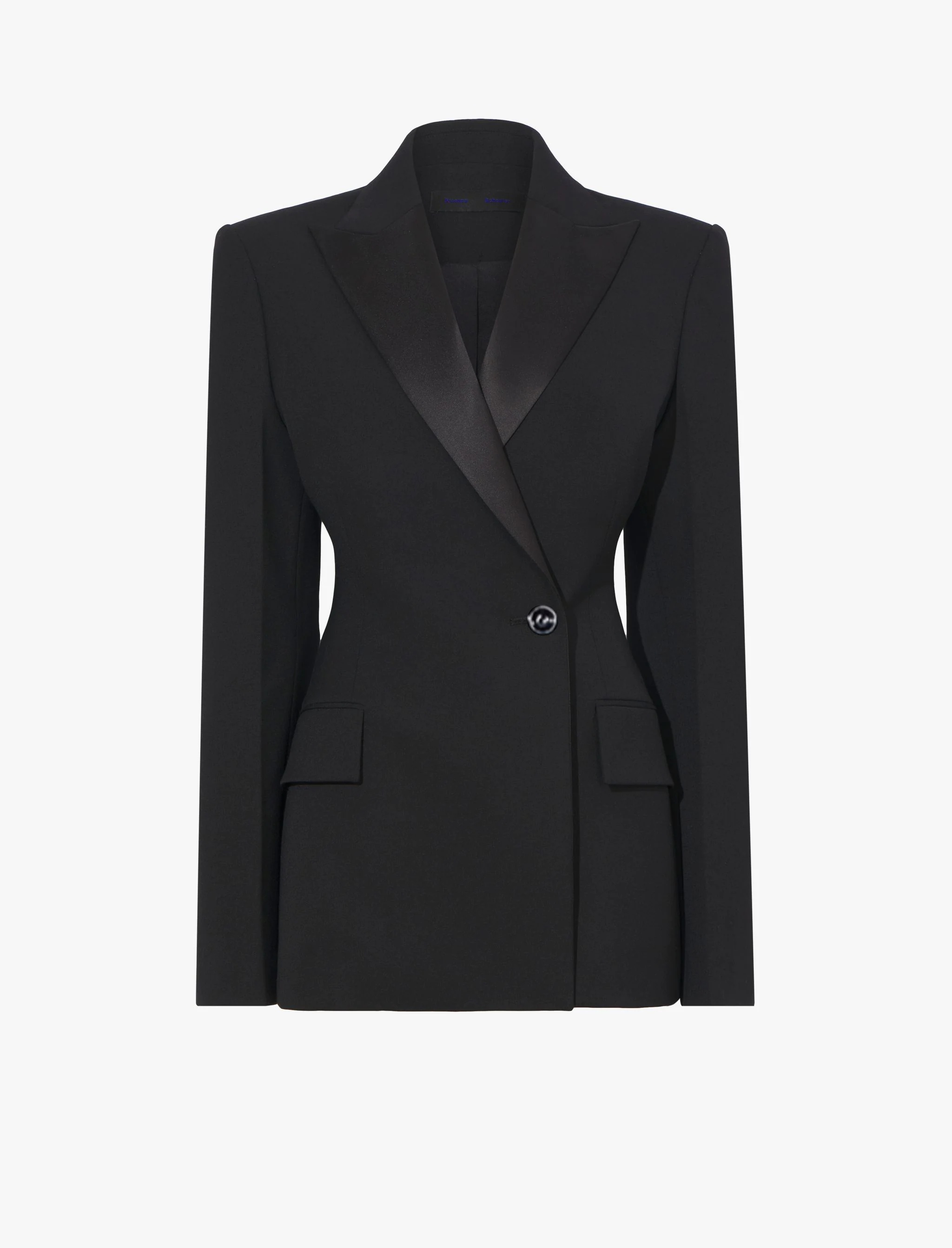 Lightweight Wool Tuxedo Jacket - 1