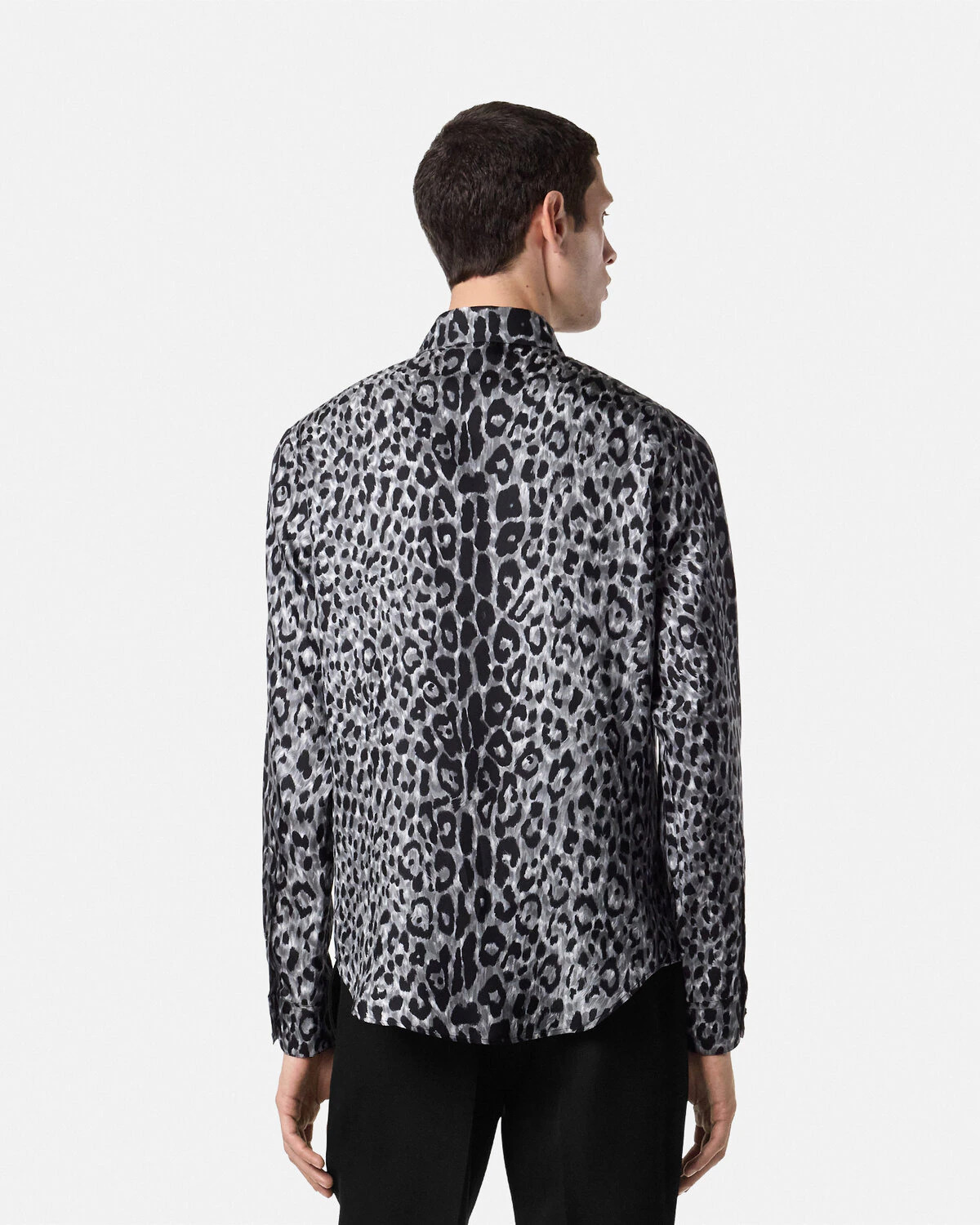 Leopard Silk Shirt - 5