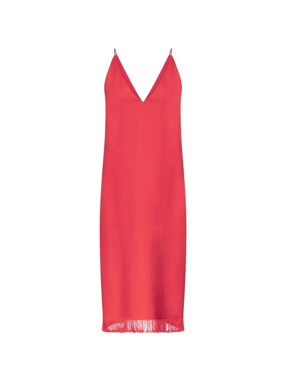 Bella fringed midi dress - 1