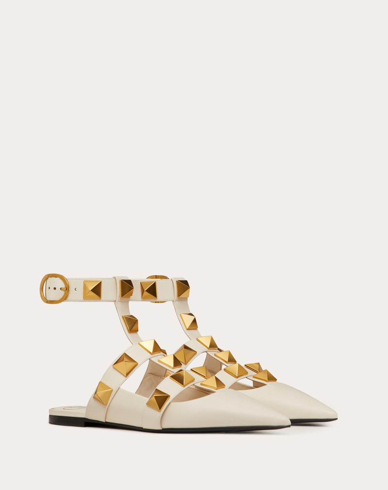 Valentino ROMAN STUD CALFSKIN BALLET FLAT outlook