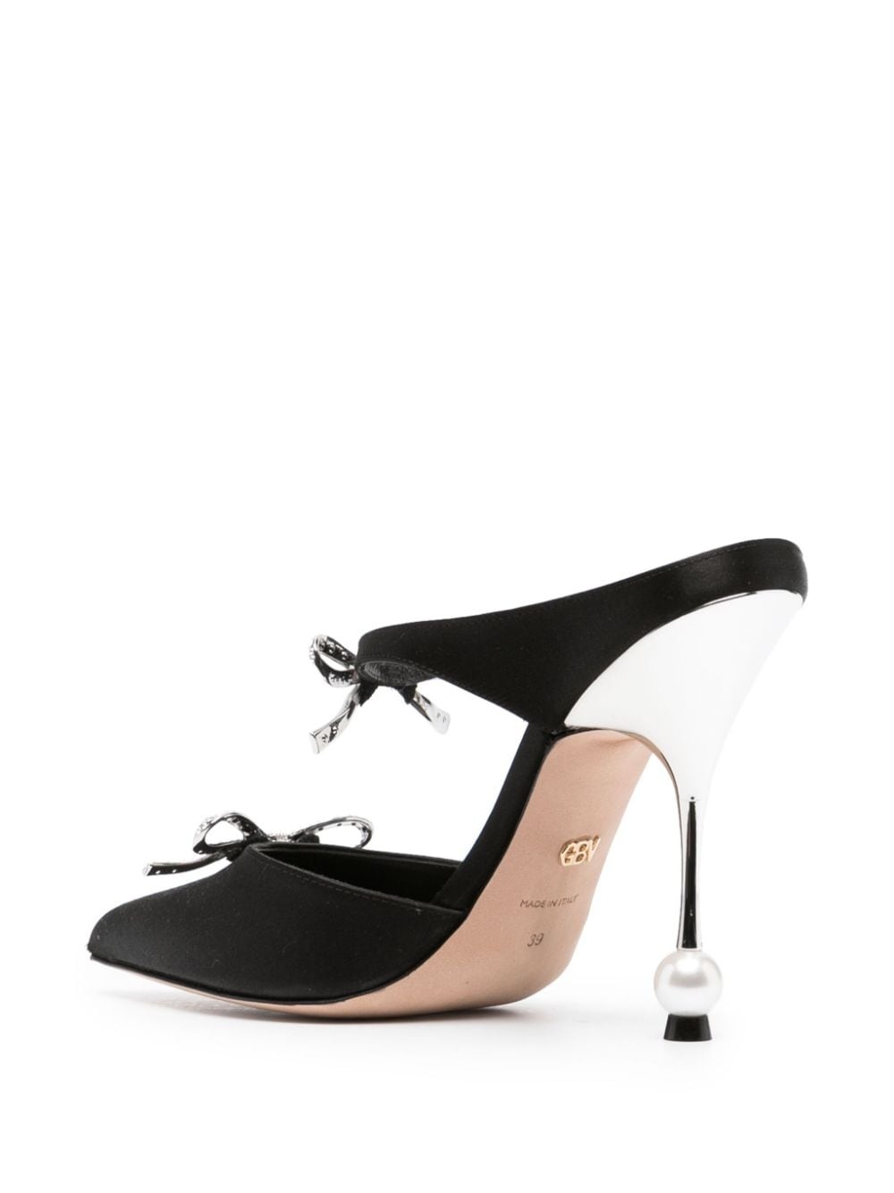 105mm Diamond Ribbons mules - 3
