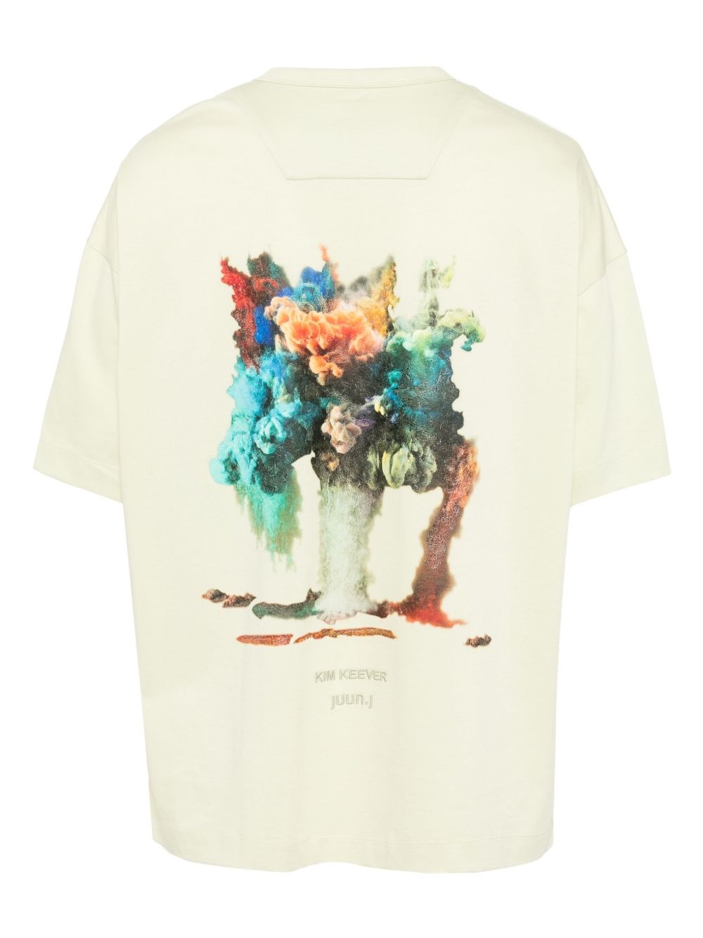 logo-embroidered t-shirt - 2