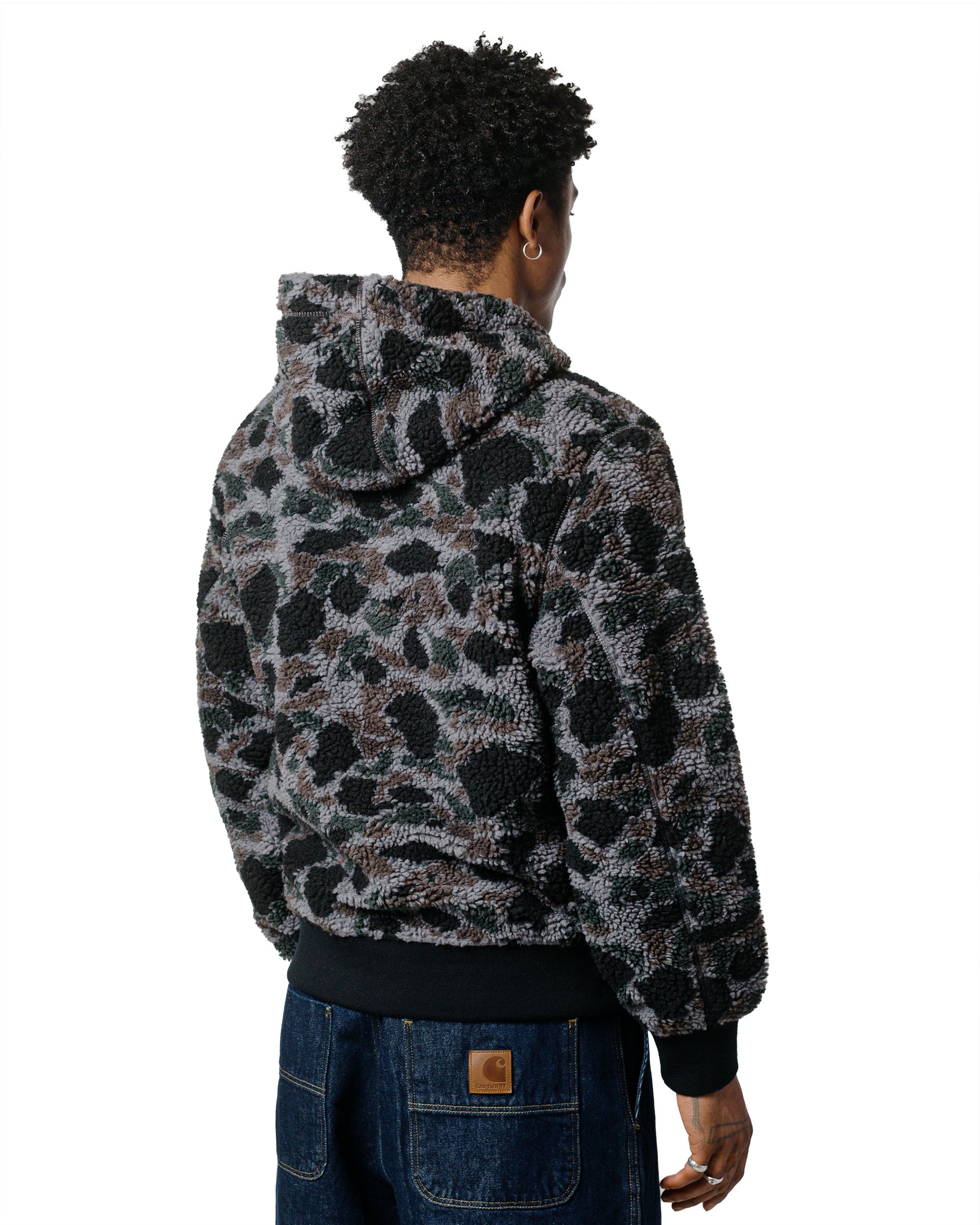 Carhartt W.I.P. OG Active Liner Duck Camo Jacquard Grey - 3