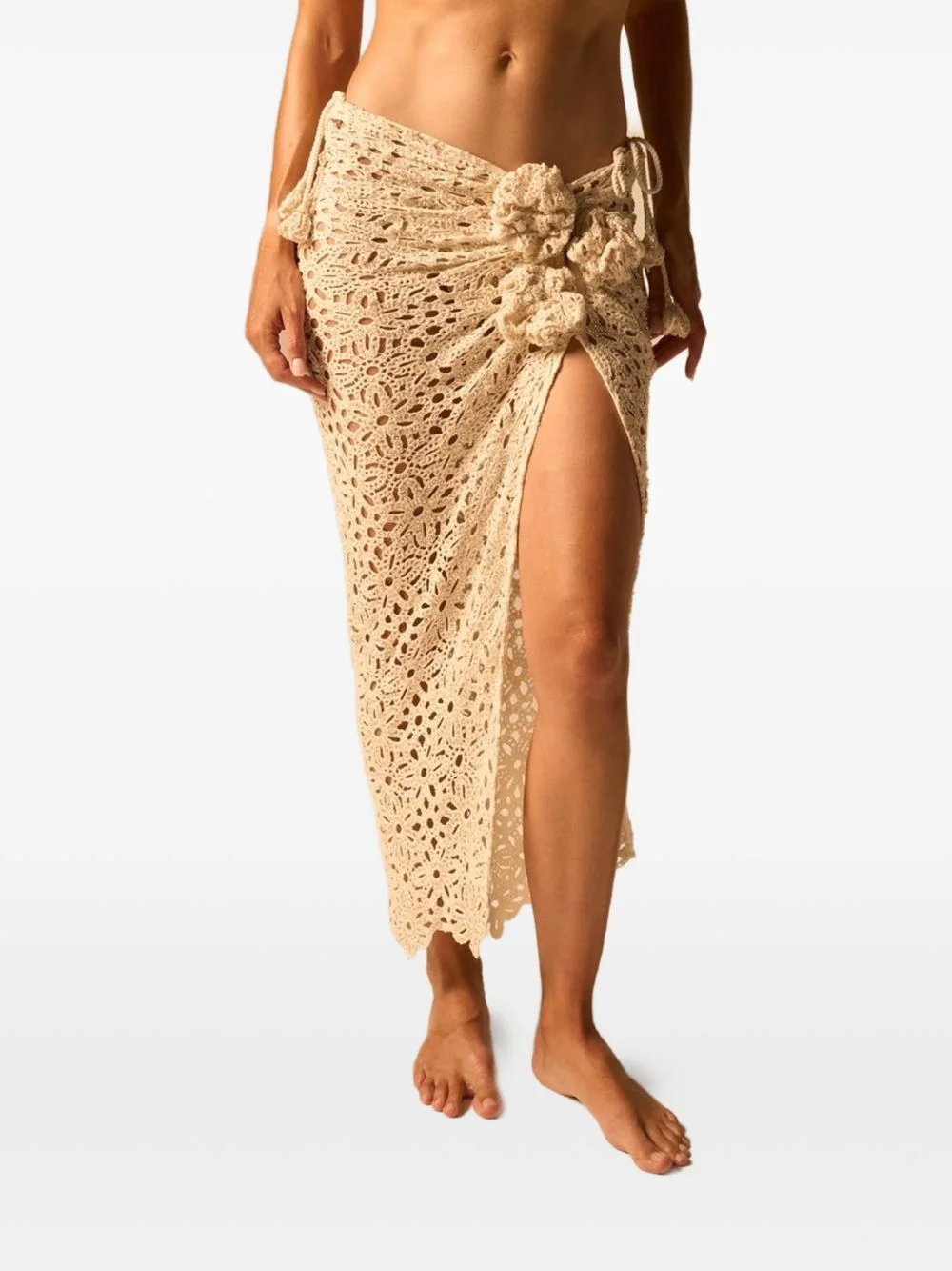 Coco floral tie side skirt - 1