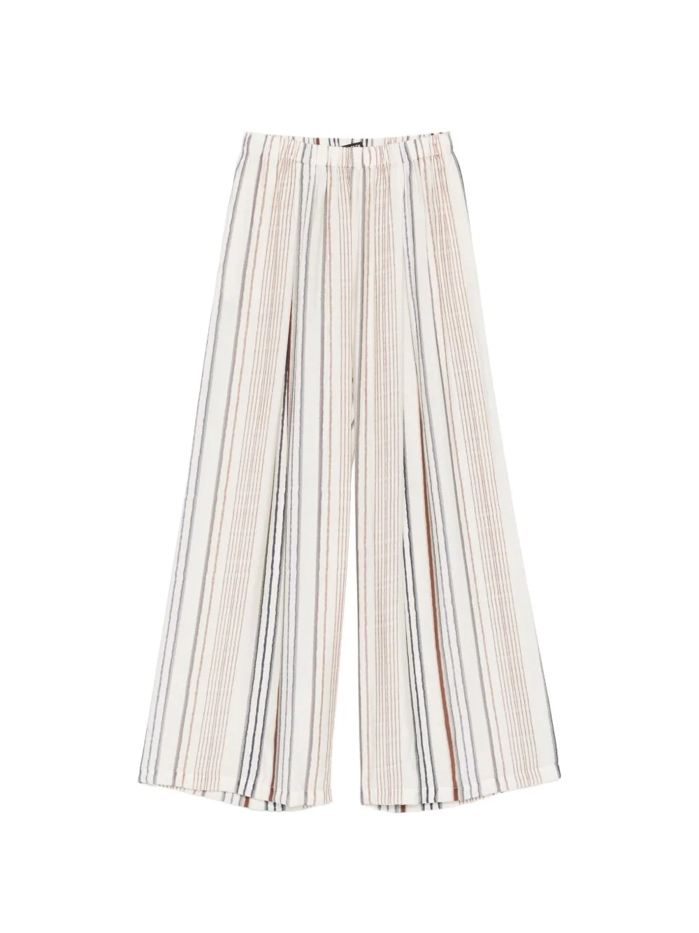 striped-pattern trousers - 1