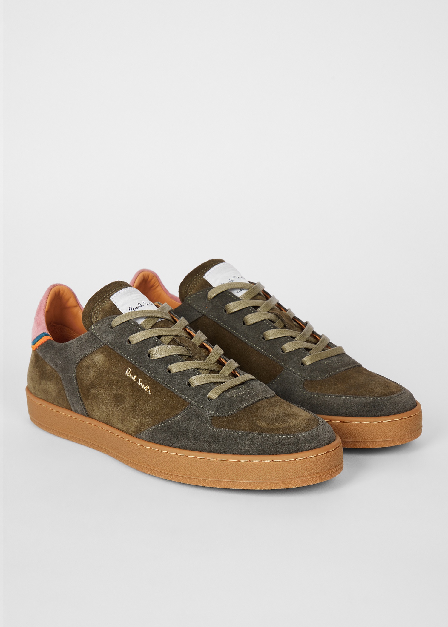 Khaki Suede 'Destry' Trainers - 4
