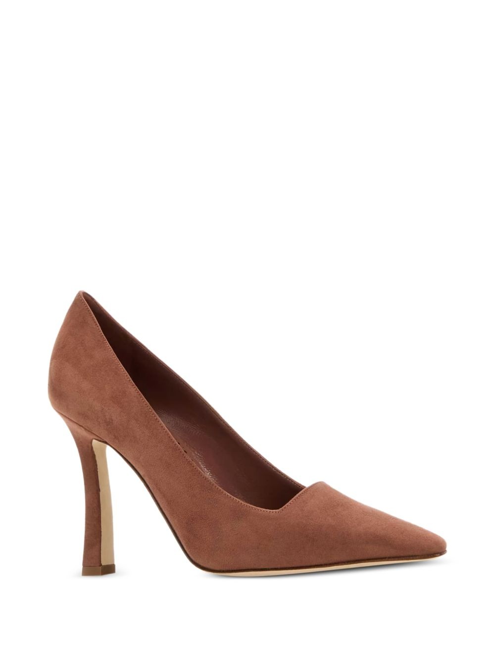 105mm Moira suede pointed-toe pumps - 2