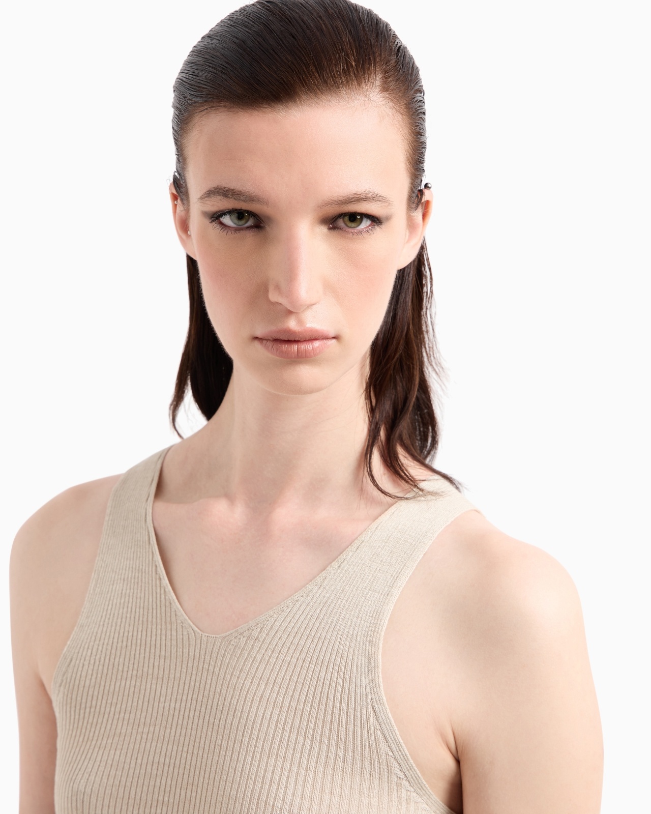 SILK KNIT TOP - 5
