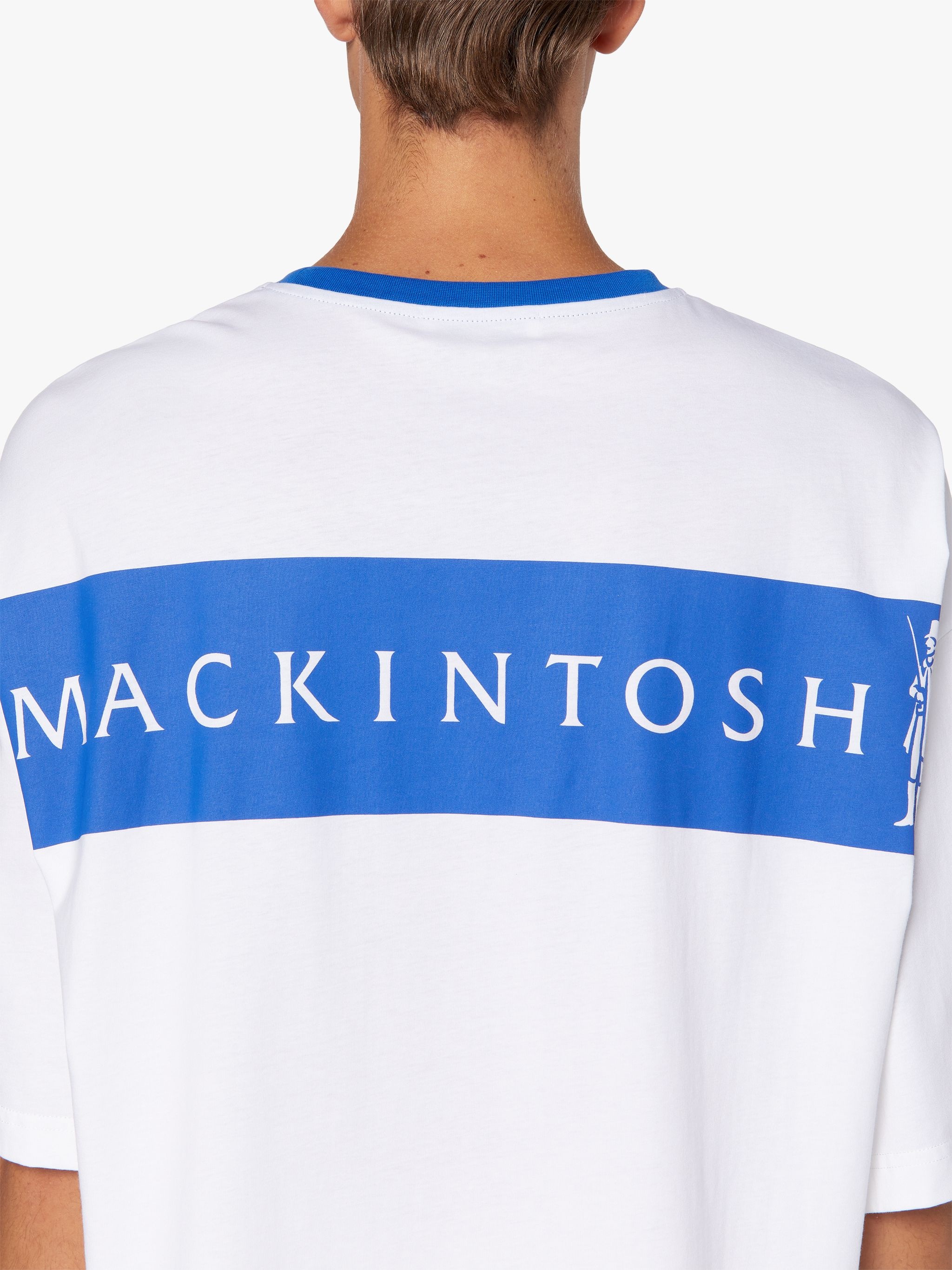WHITE COTTON LOGO T-SHIRT | GJM-220 - 6