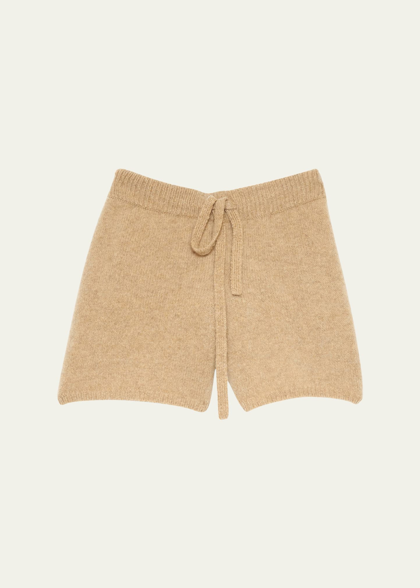 Drawstring Cashmere Lounge Shorts - 1
