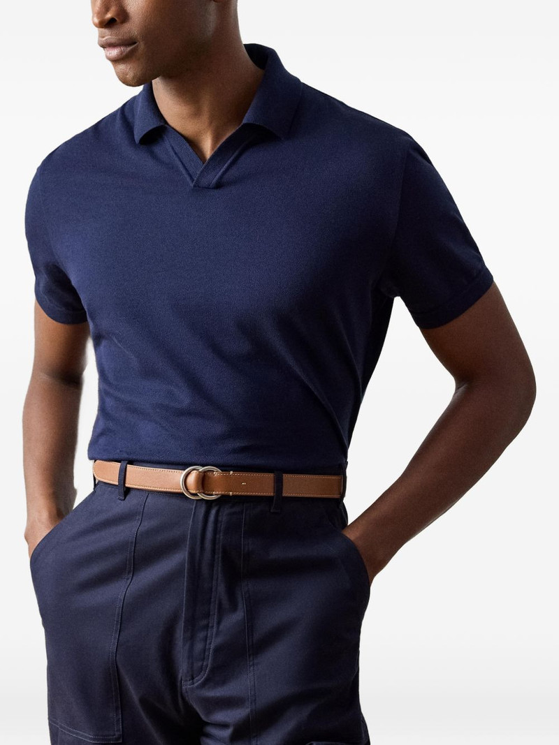 polo-collar T-shirt 3
