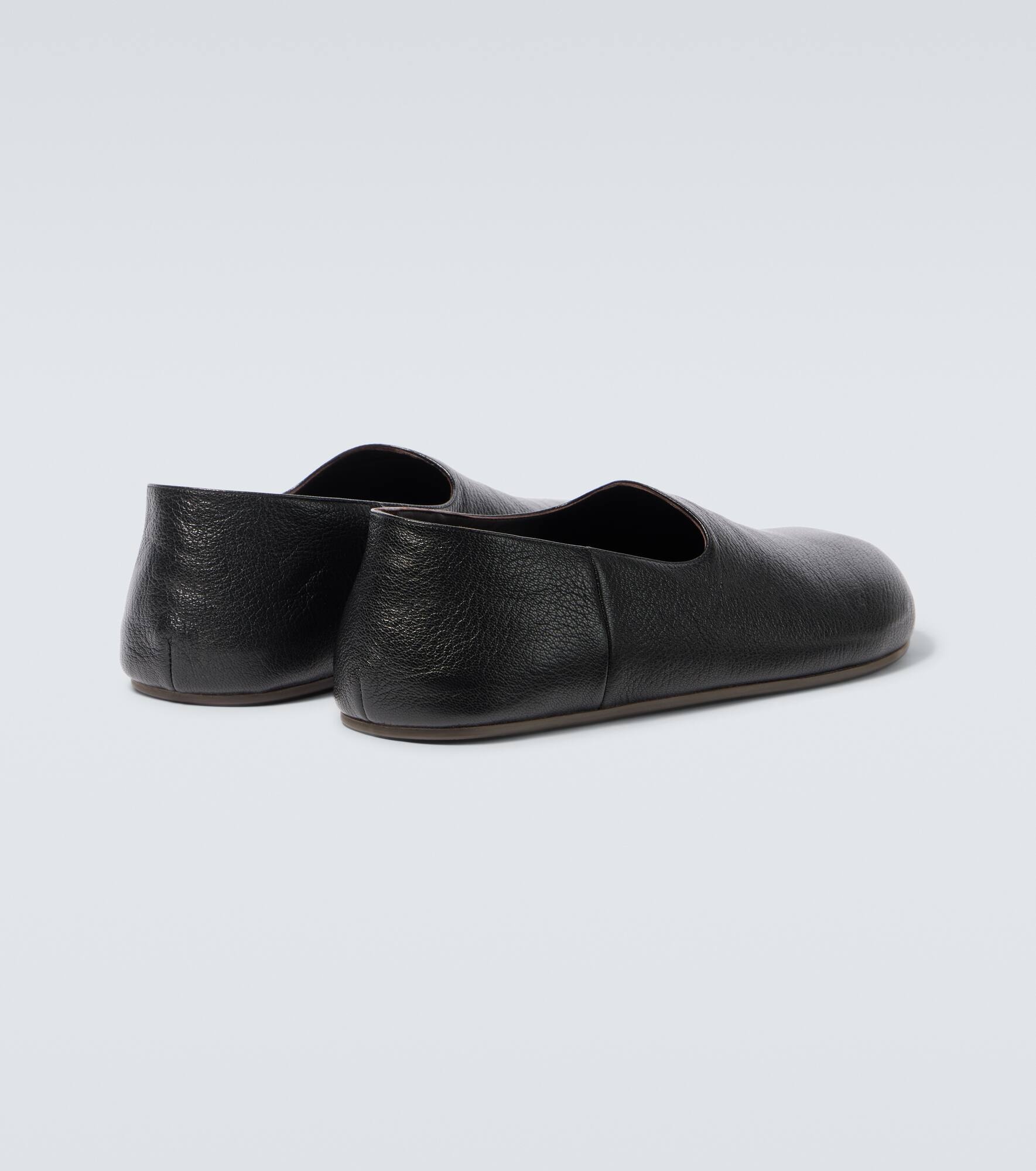 Hugh leather slip-on shoes - 6